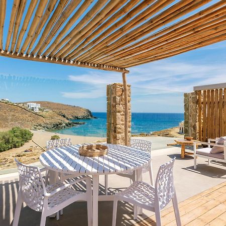 Sea Rock & Sky Private Mykonos Residence Merchia Beach Exteriér fotografie