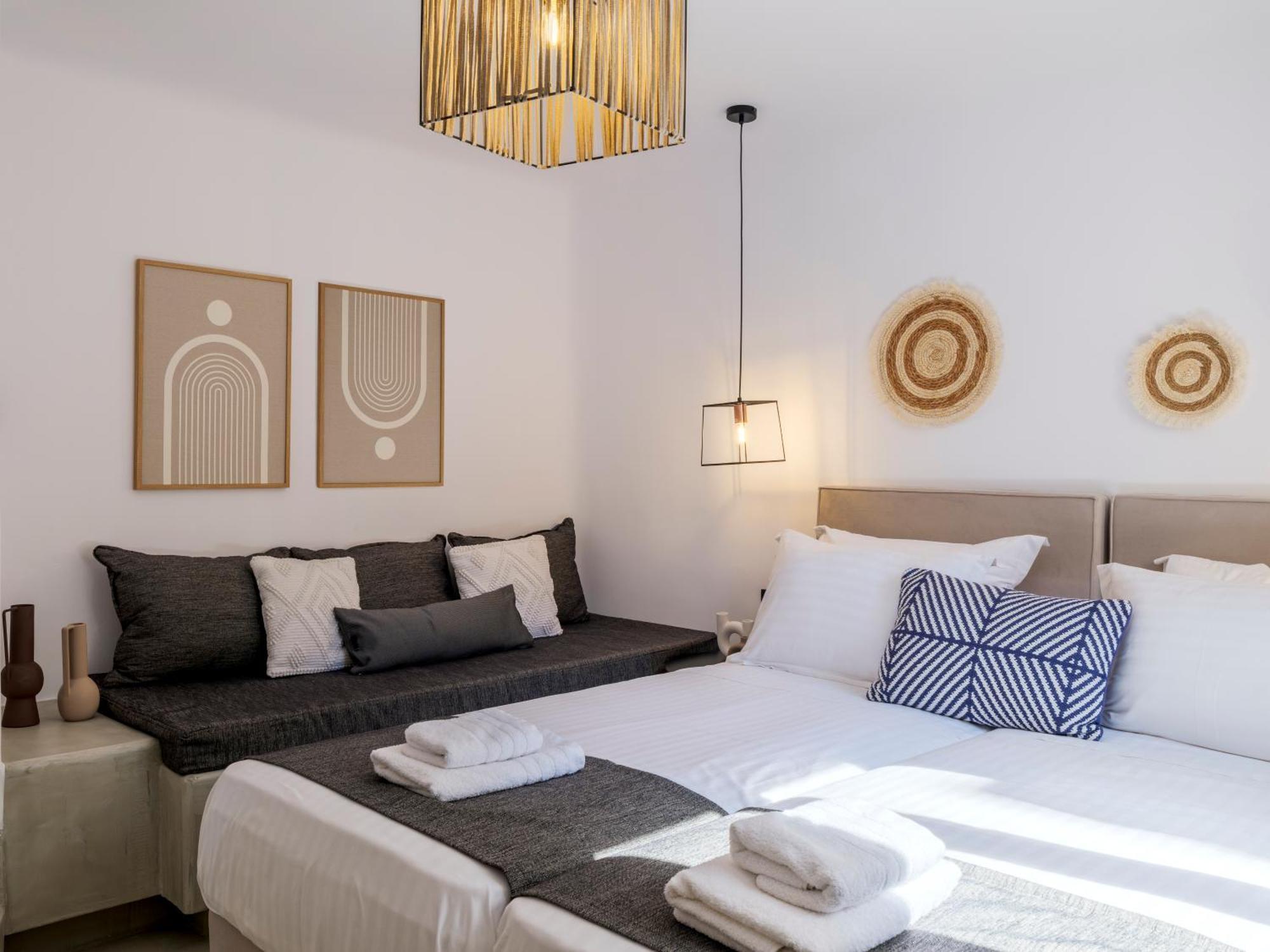 Sea Rock & Sky Private Mykonos Residence Merchia Beach Exteriér fotografie